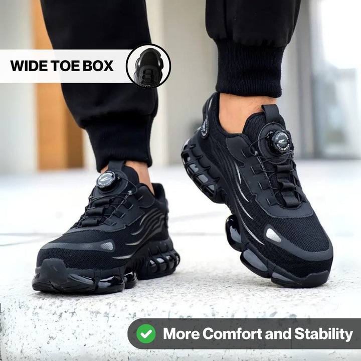 Healthy &amp; Protective Steel Toe Trainers