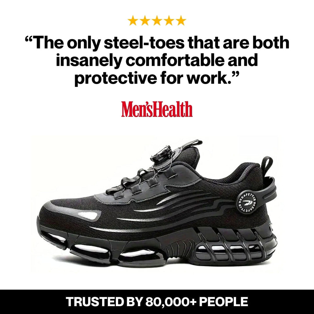 Healthy &amp; Protective Steel Toe Trainers