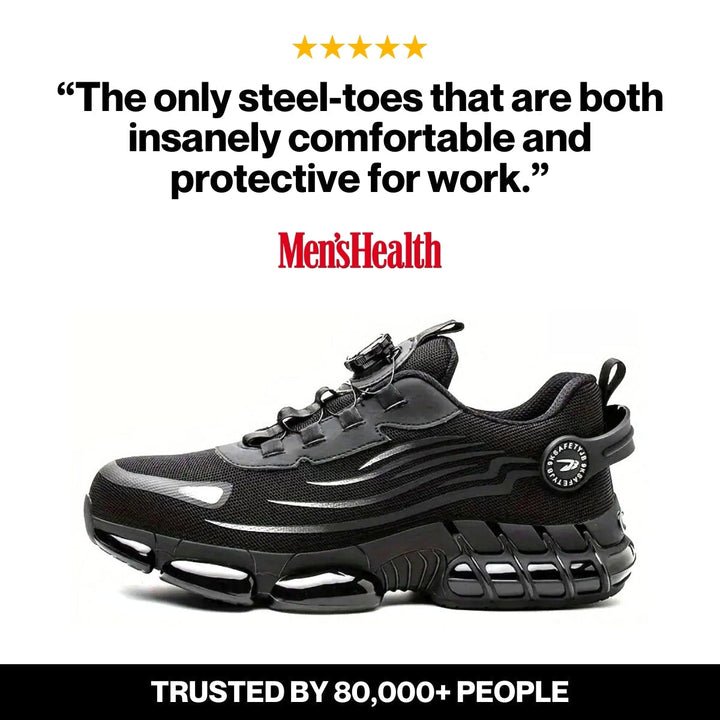 Healthy &amp; Protective Steel Toe Trainers