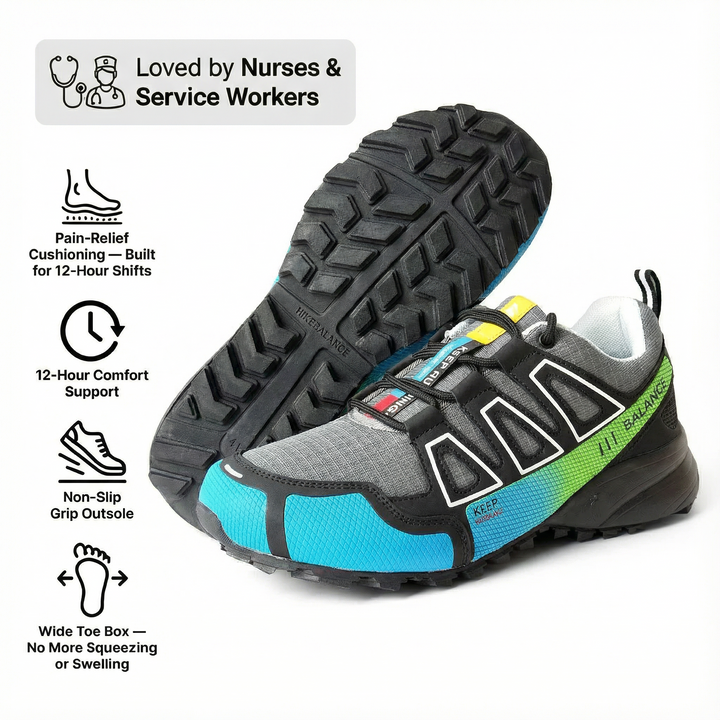Ortho Balance – Orthopaedic, Pain-relieving Walking Shoes