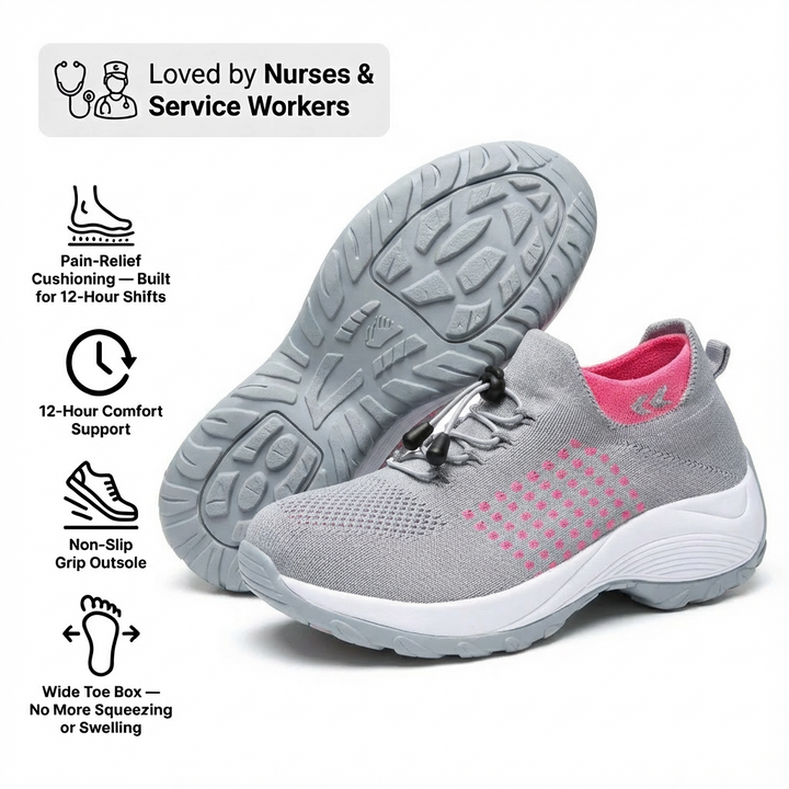 ShiftPro – 12-Hour Comfort Shoes for Heel &amp; Plantar Fasciitis Relief