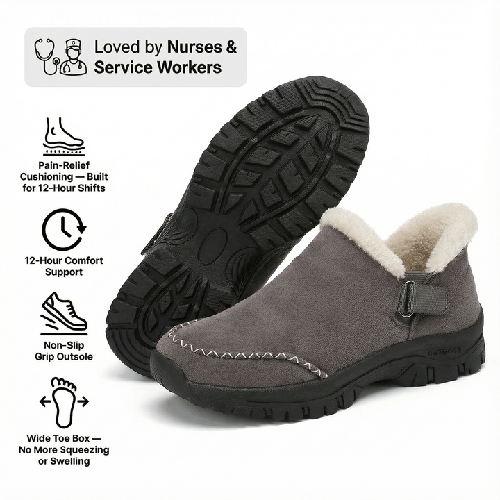 NursePro 12-Hour Shift Clogs — Plantar Fasciitis &amp; Heel Relief for Back Pain, Bunions &amp; Wide Feet (BOGO)