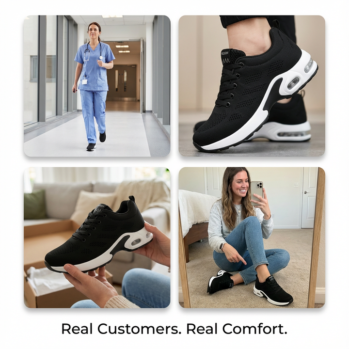 Orthora Pro – 12-Hour Comfort Shoes for Heel &amp; Plantar Fasciitis Relief (Unisex) (BOGO)