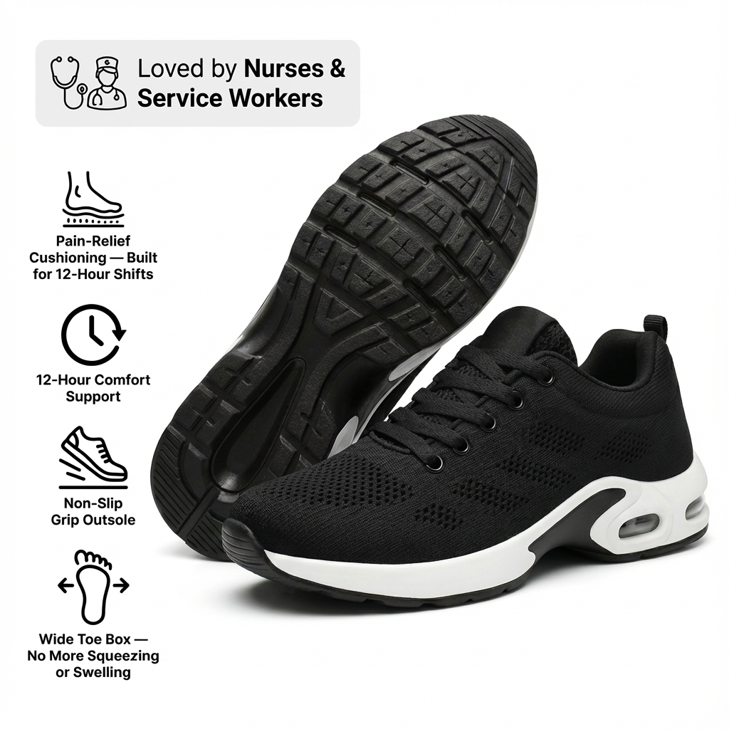 Orthora Pro – 12-Hour Shift Shoes for Heel &amp; Plantar Fasciitis Relief (Unisex) (Copy) (Copy) (Copy)