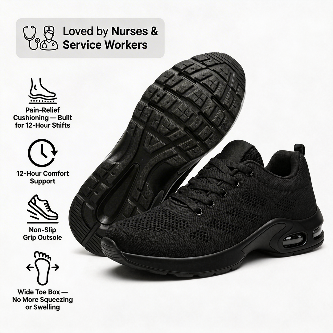 Orthora Pro — 12-Hour Shift Shoes for All-Day Foot, Knee &amp; Back Pain Relief
