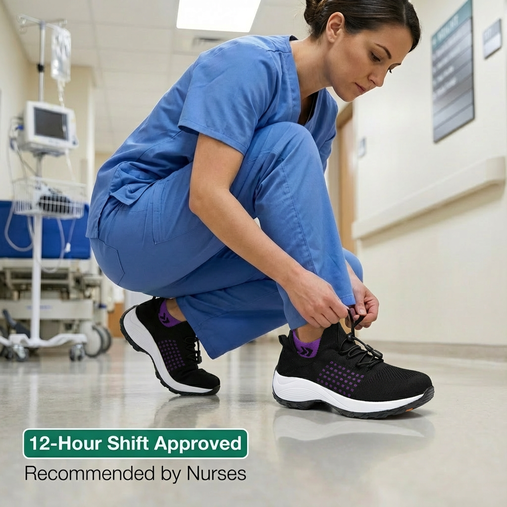 ShiftPro – 12-Hour Comfort Shoes for Heel &amp; Plantar Fasciitis Relief