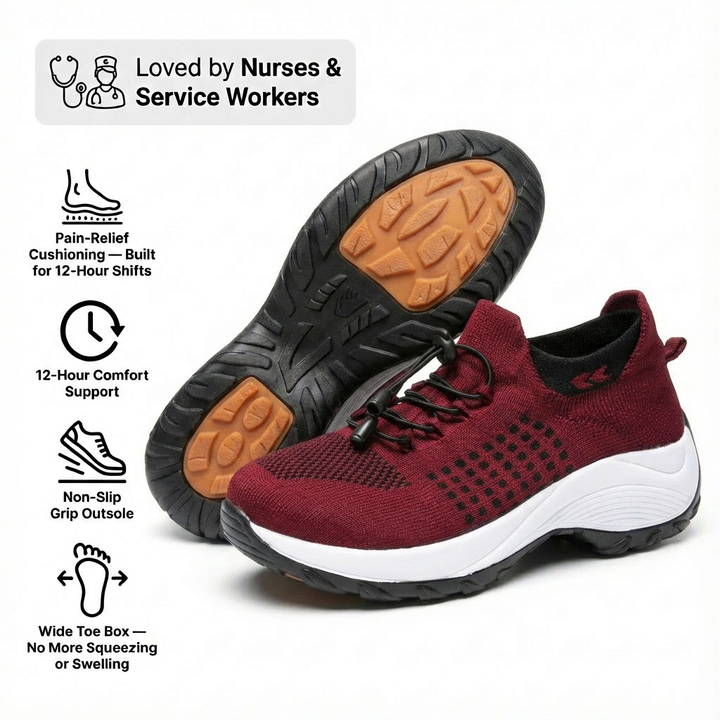 ShiftPro – 12-Hour Comfort Shoes for Heel &amp; Plantar Fasciitis Relief