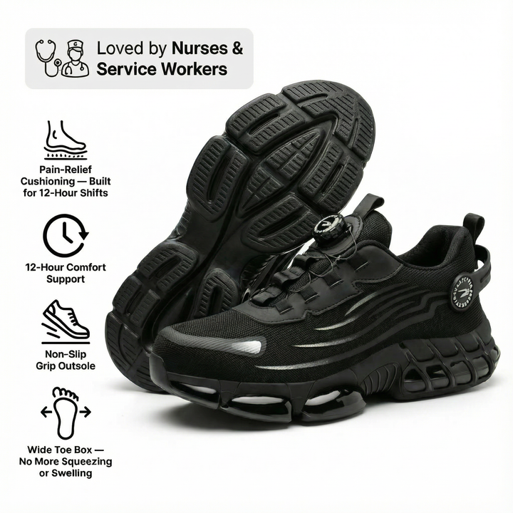 Healthy &amp; Protective Steel Toe Trainers