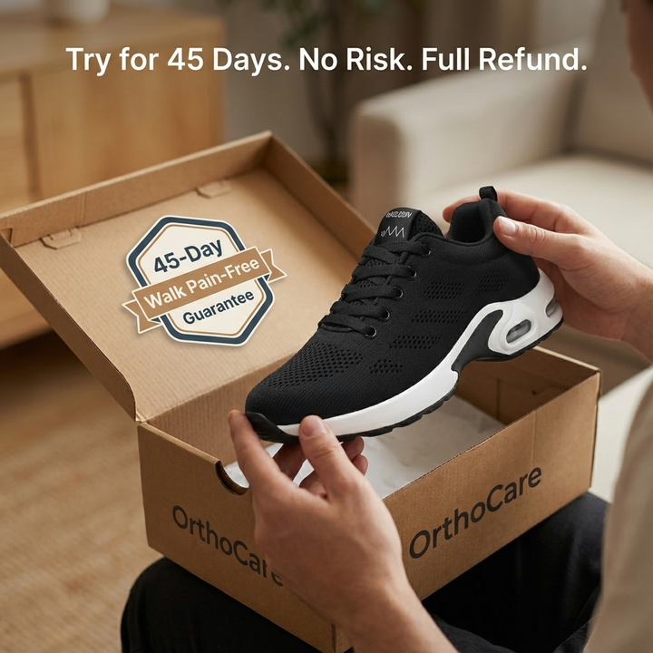Orthora Pro – 12-Hour Shift Shoes for Heel &amp; Plantar Fasciitis Relief (Unisex)