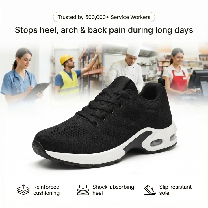 Orthora Pro — 12-Hour Shift Shoes for All-Day Foot, Knee &amp; Back Pain Relief