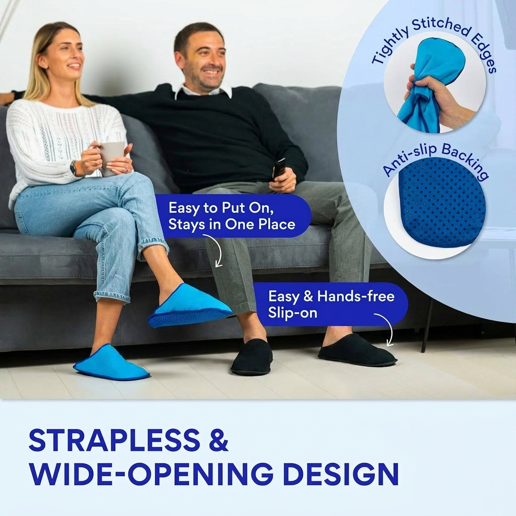 Orthora ThermoRelief Slippers - Relieve foot pain, reduce pressure, and stay comfortable all day